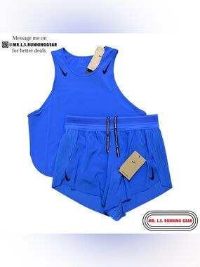 Nike AeroSwift Dri-FIT ADV Cropped Running Tank Top FN2713-570